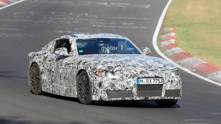 Toyota Supra Spy Photos at Nurburgring