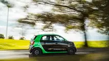 smart forfour electric drive 2017