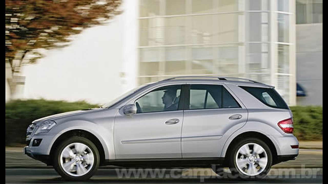 Mercedes lança linha 2009 reestilizada dos esportivos ML e ML 63 AMG