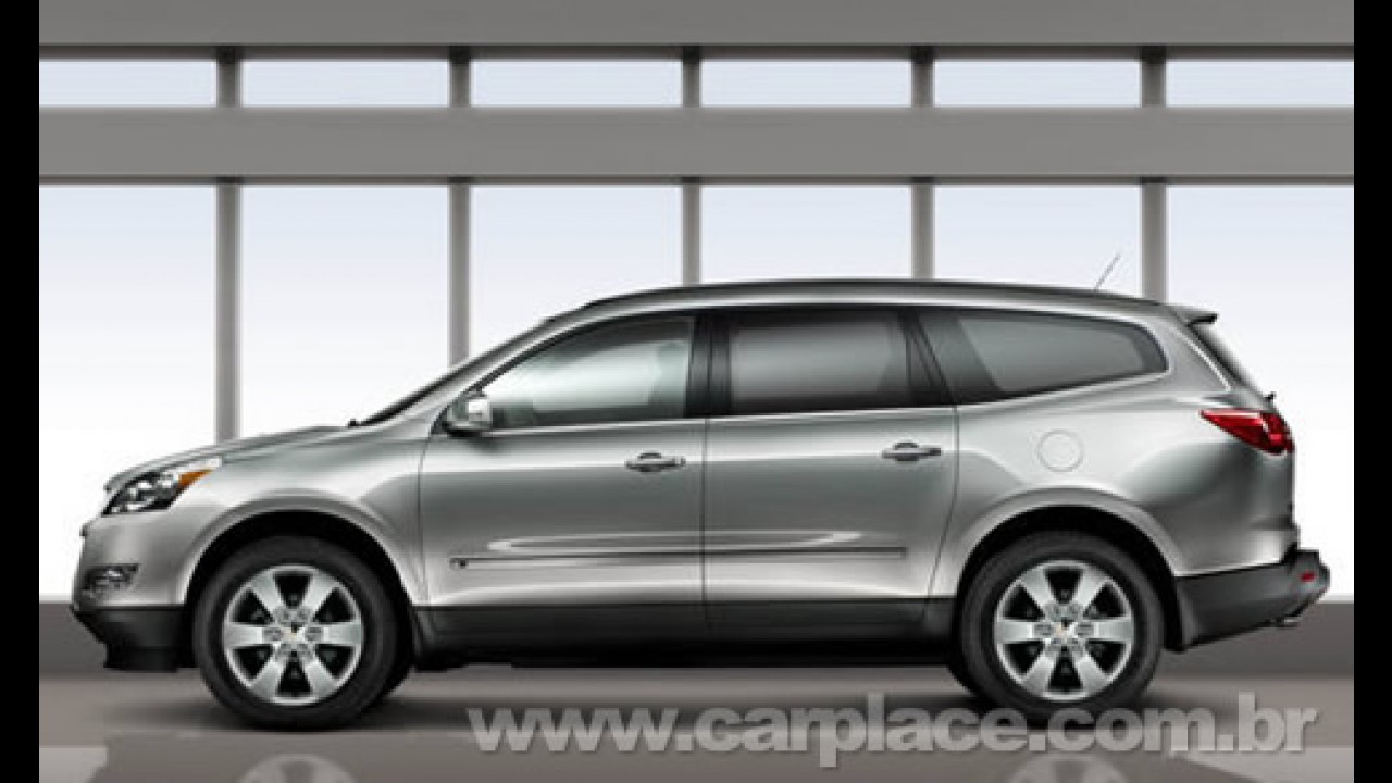 Chevrolet mostrará o novo Crossover Traverse no Salão do Automóvel de SP