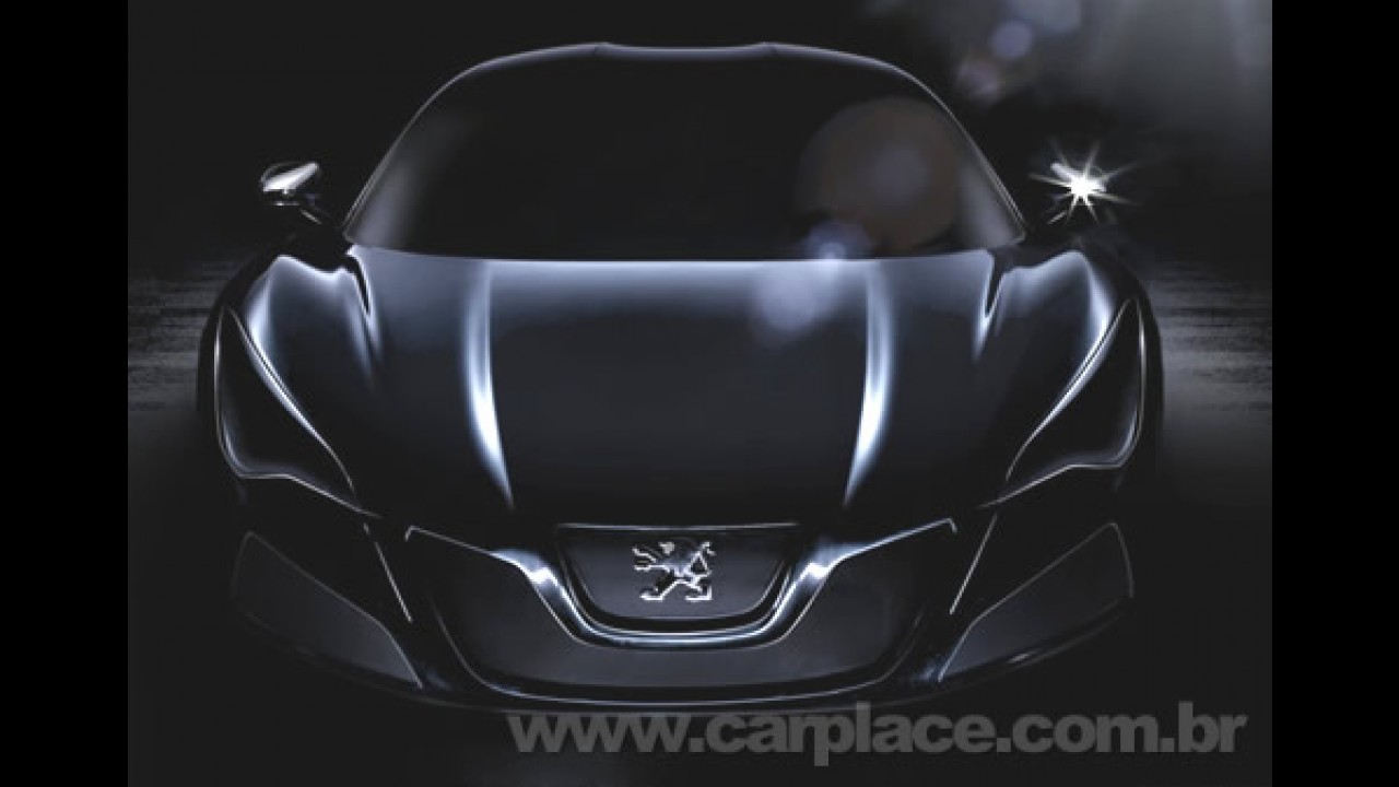 Esportivo Híbrido? Peugeot Concept RC... será apresentado no Salão de Paris