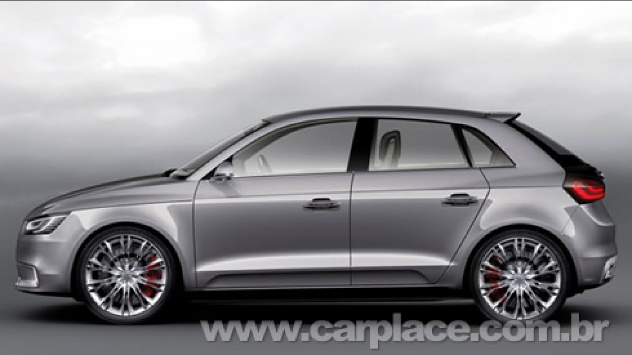 Audi A1 Sportback Concept - Versão de entrada ganha carroceria com 4 portas
