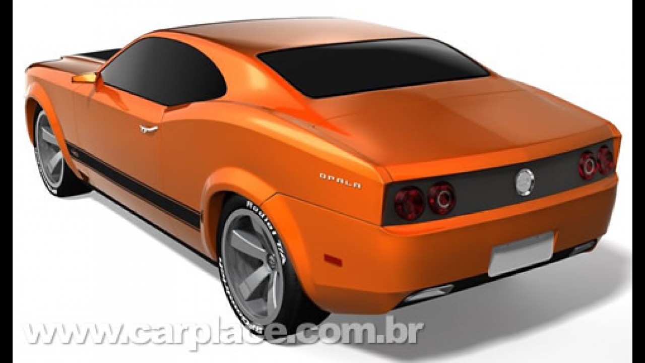 Estudante faz releitura moderna do Chevrolet Opala inspirada em MuscleCar