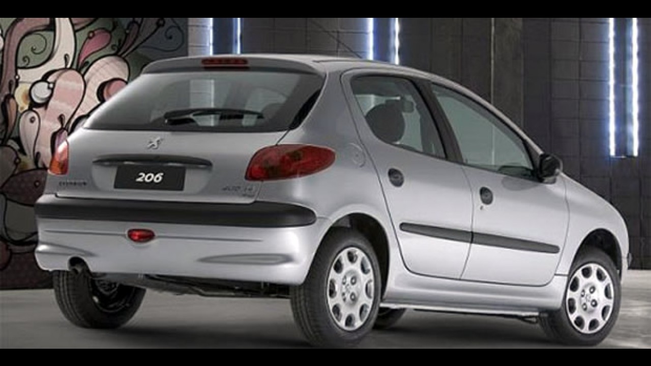 Peugeot 206 2010 sai por R$ 25.700 - Hatch 1.4 perde itens para ficar mais barato