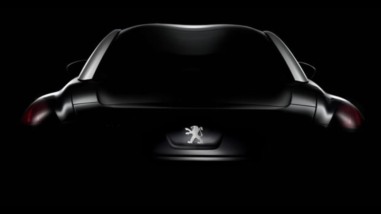 Peugeot divulga as primeiras imagens oficiais do esportivo RC-Z