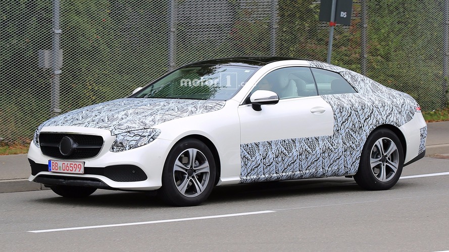 2018 Mercedes E-Class Coupe spy photo