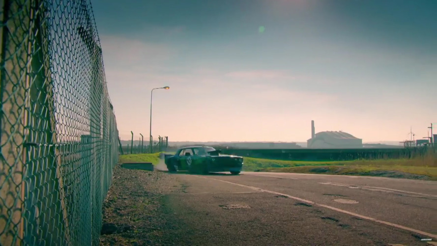 Ken Block et sa Mustang dans les rues de Londres