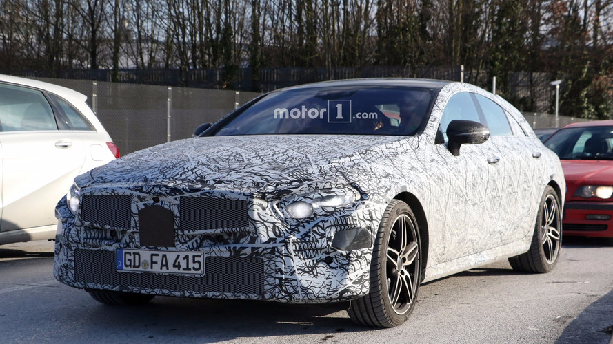 2018 Mercedes CLS spy photo