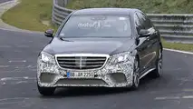 2017 Mercedes-AMG S63 facelift spy photo