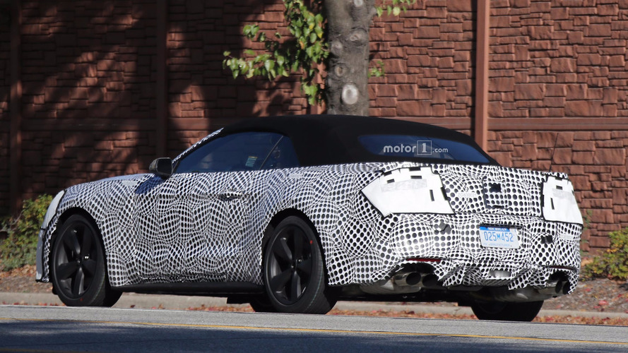 2018 Ford Mustang Convertible Spy Photos