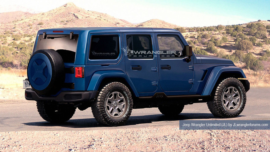 2018 Jeep Wrangler Unlimited rendering