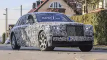 2018 Rolls-Royce Phantom spy photo
