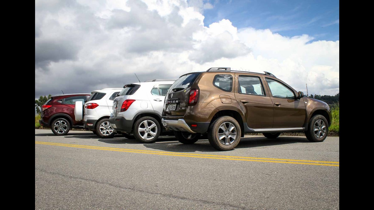 Teste CARPLACE: Honda HR-V encara EcoSport, Tracker e Duster renovado