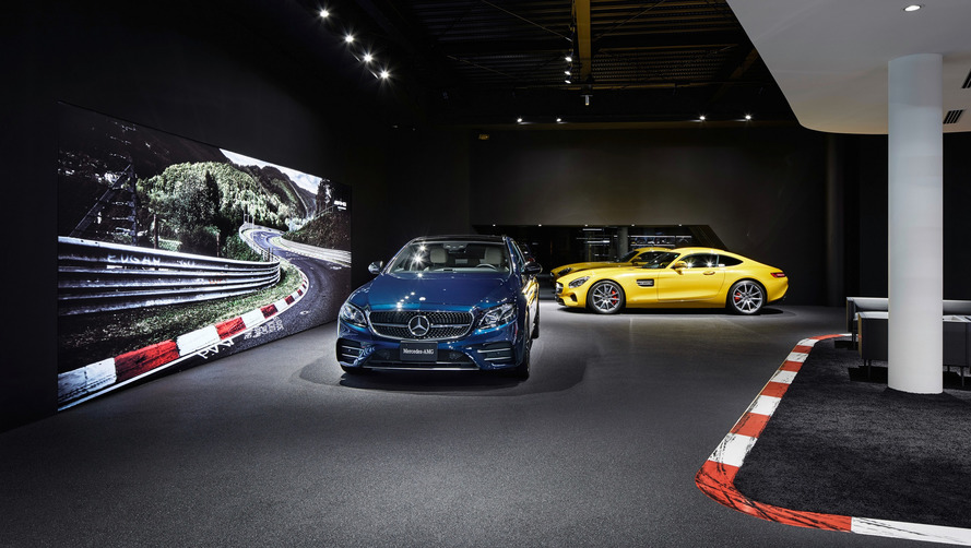 Mercedes-AMG Tokyo showroom