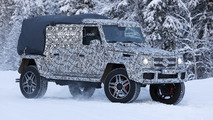 2018 Mercedes G-Class 4x4 pickup spy photo