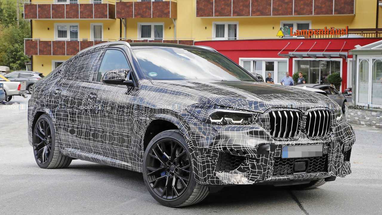 BMW X6 M photos espion
