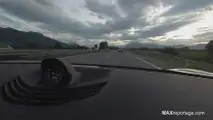 Porsche Taycan Tries To Overtake Tesla Model S P100D In Autobahn