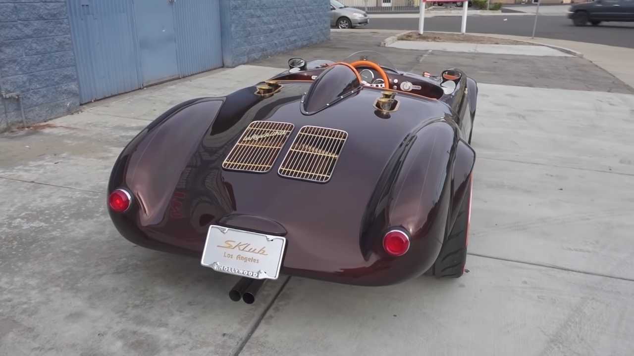 Porsche 550 Spyder monopuesto
