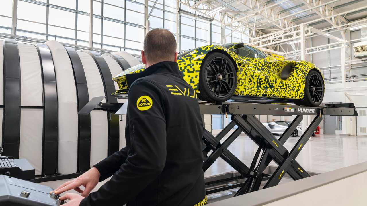 Lotus Evija factory