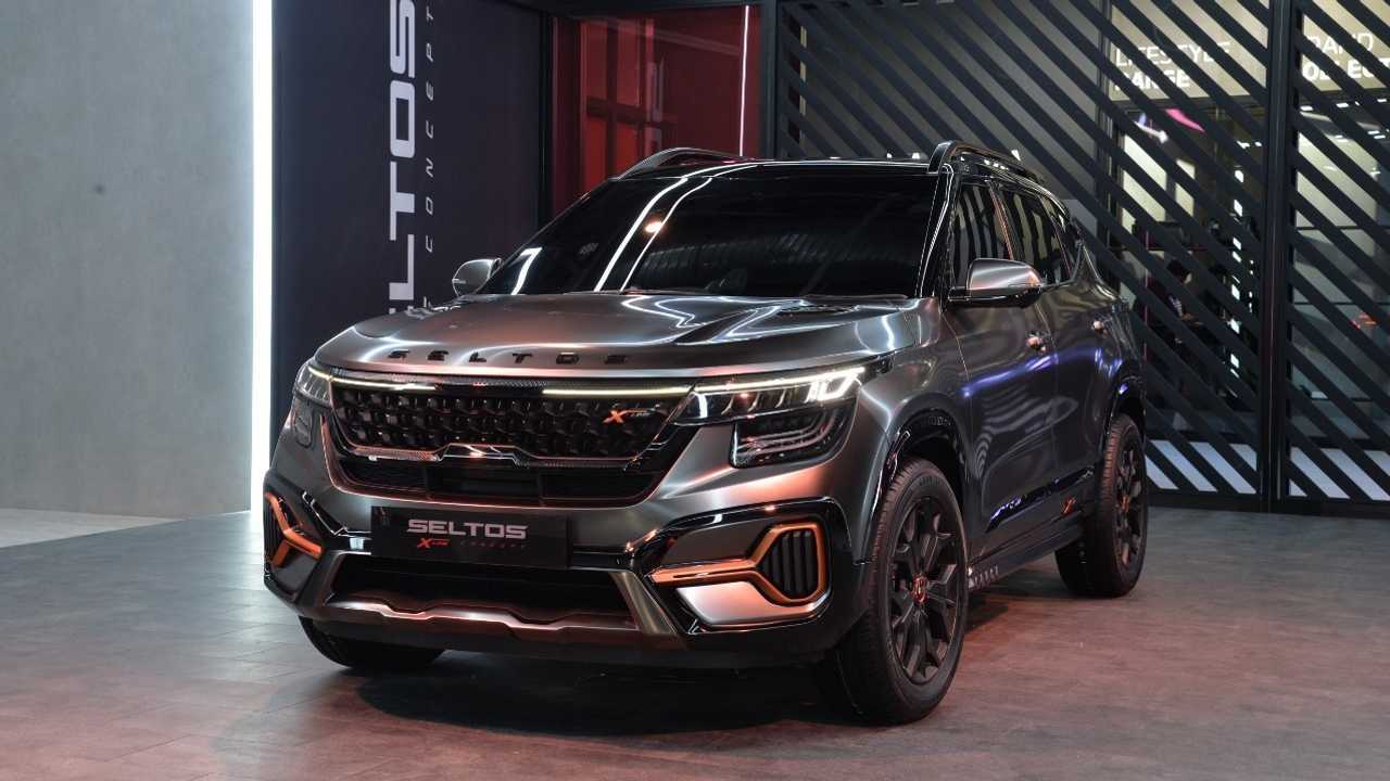 Концепт Kia Seltos X-Line в Дели