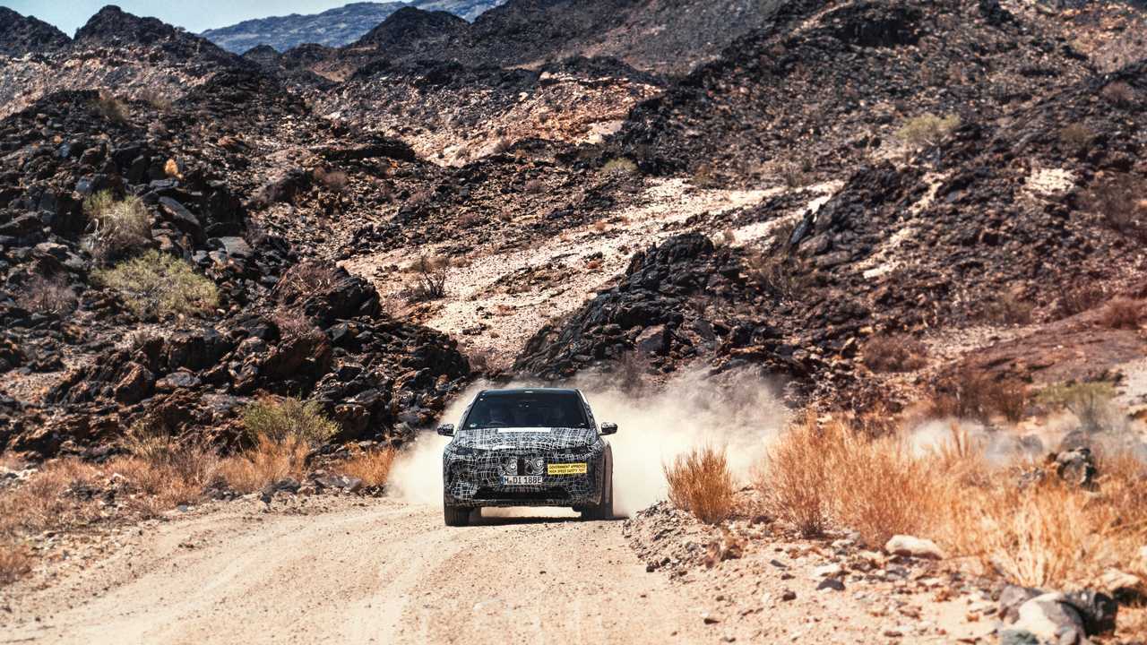 BMW iNext testing in South Africa