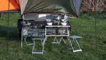 Elektro Frosch Kleintransporter mit Camping-Modul