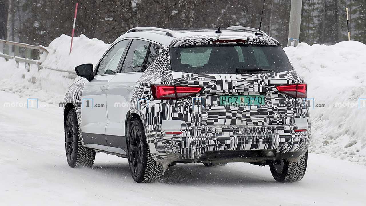 Photo espion SEAT Ateca restylé