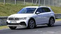 Volkswagen Tiguan R zusätzliche Erlkönigfotos