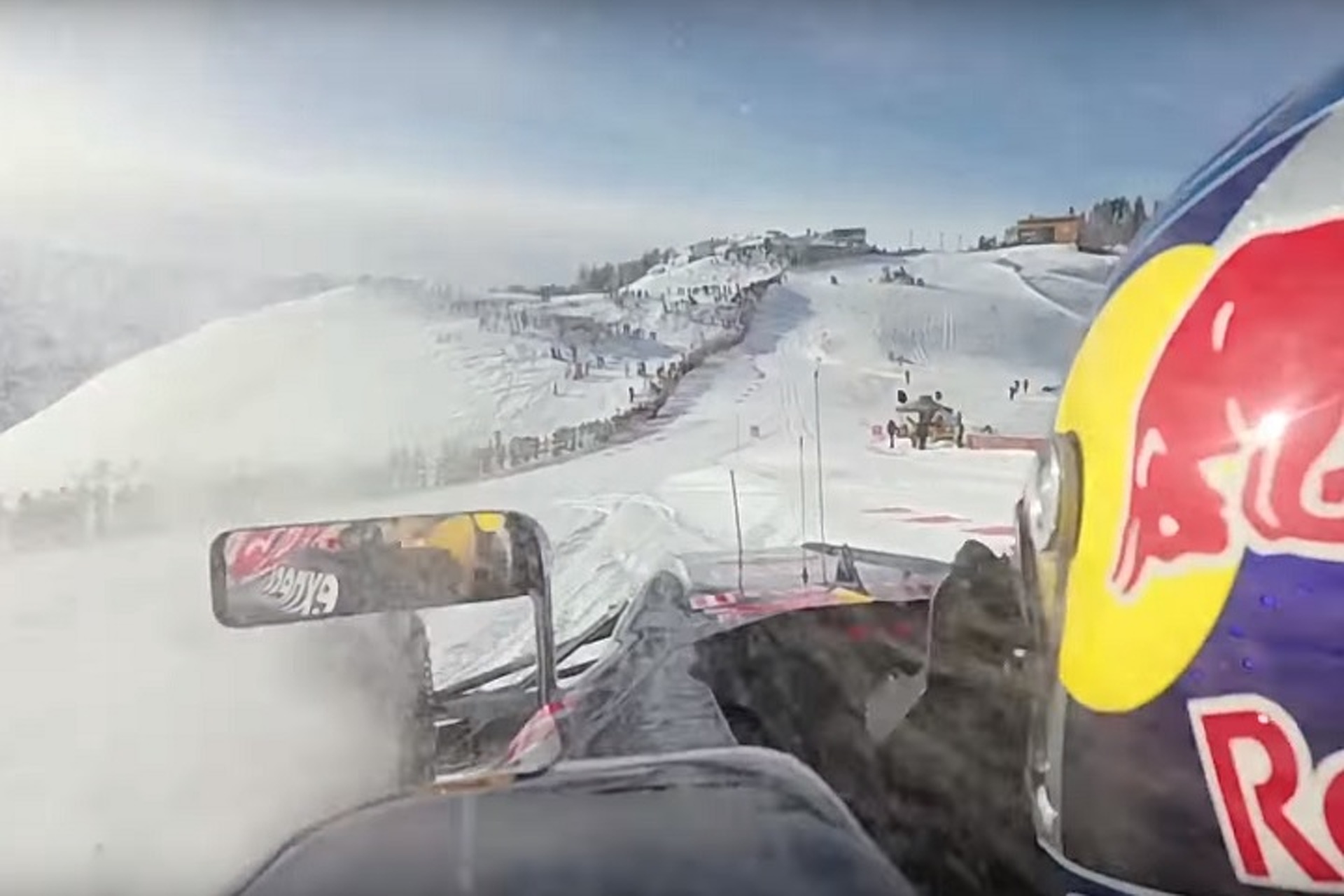 Authorities Take Issue With Red Bull Driving an F1 Car on a Ski Slope