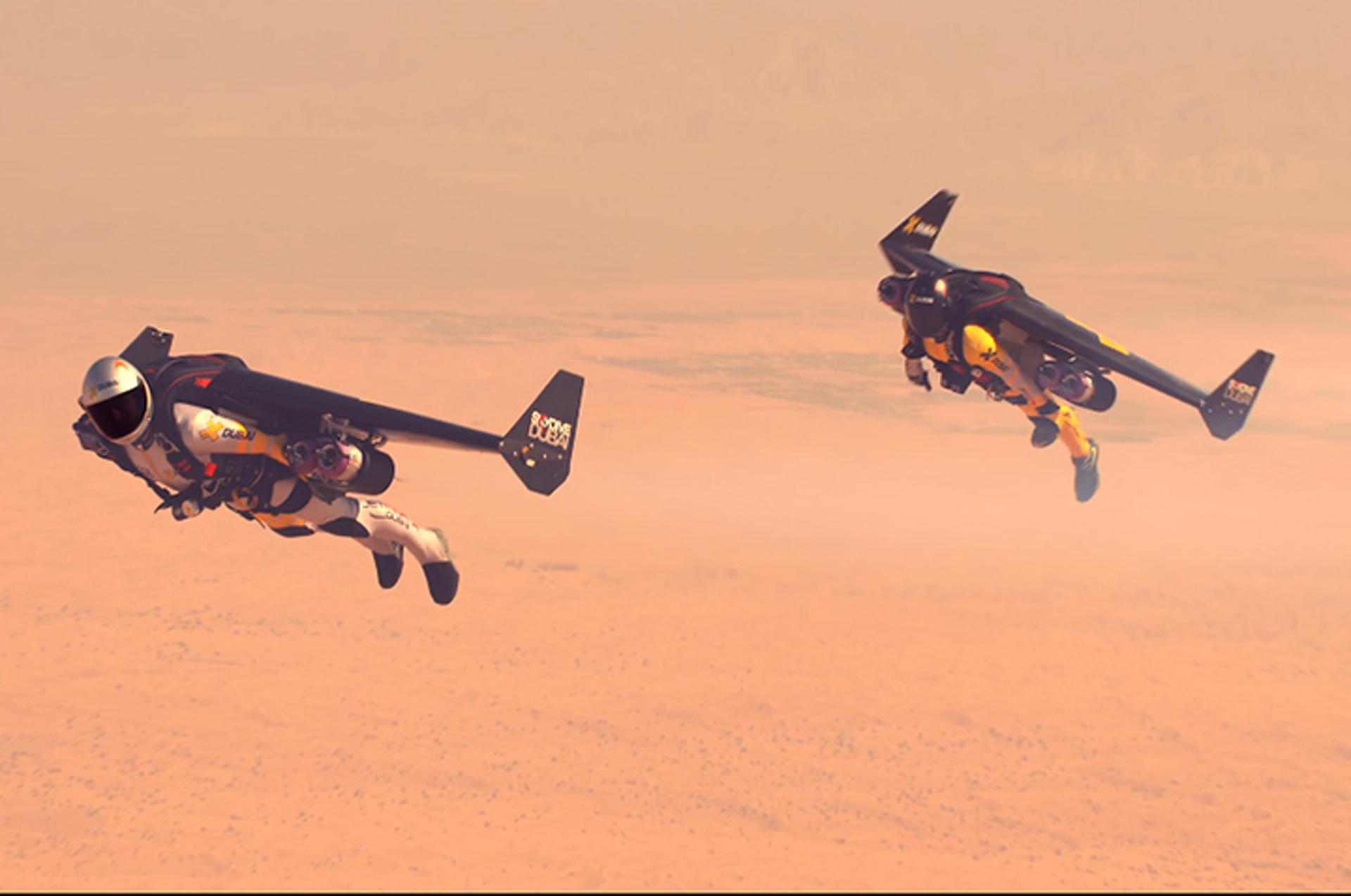 See Daredevil Jetman Take Human Flight to New Levels