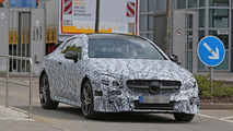 Mercedes E Class Coupe spy photo