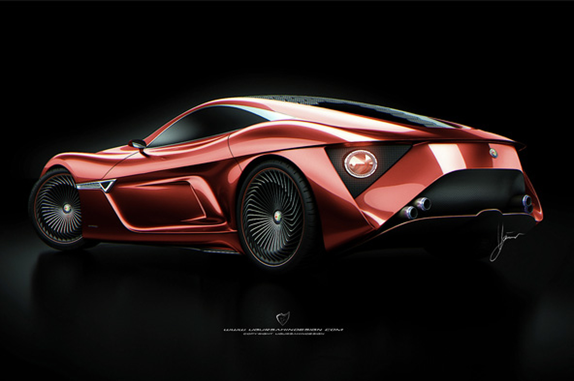 Unveiled: Ugur Sahin Design Alfa Romeo 12C GTS Concept