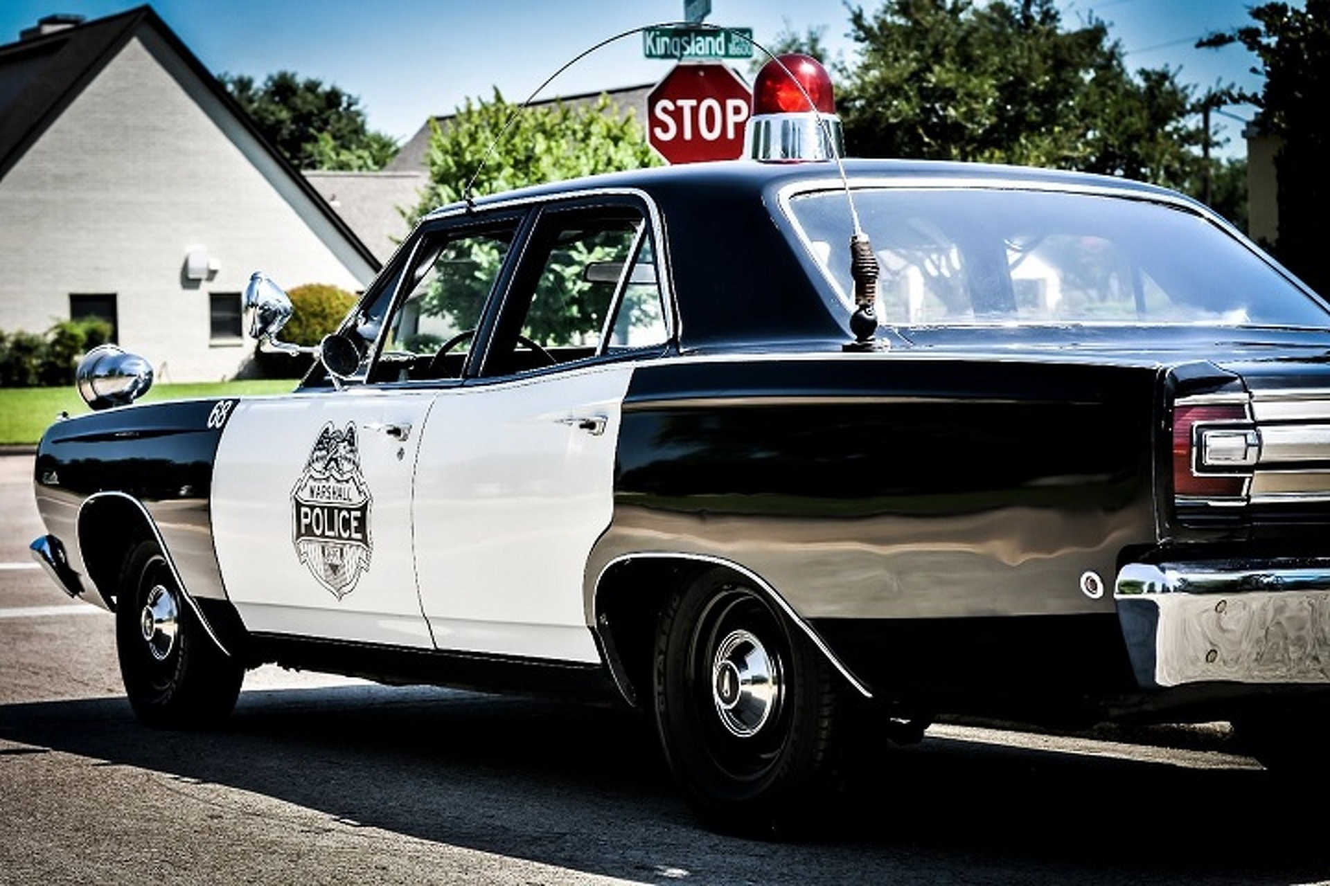 Drive The Thin Blue Line in This 1968 Plymouth Satellite Police Car