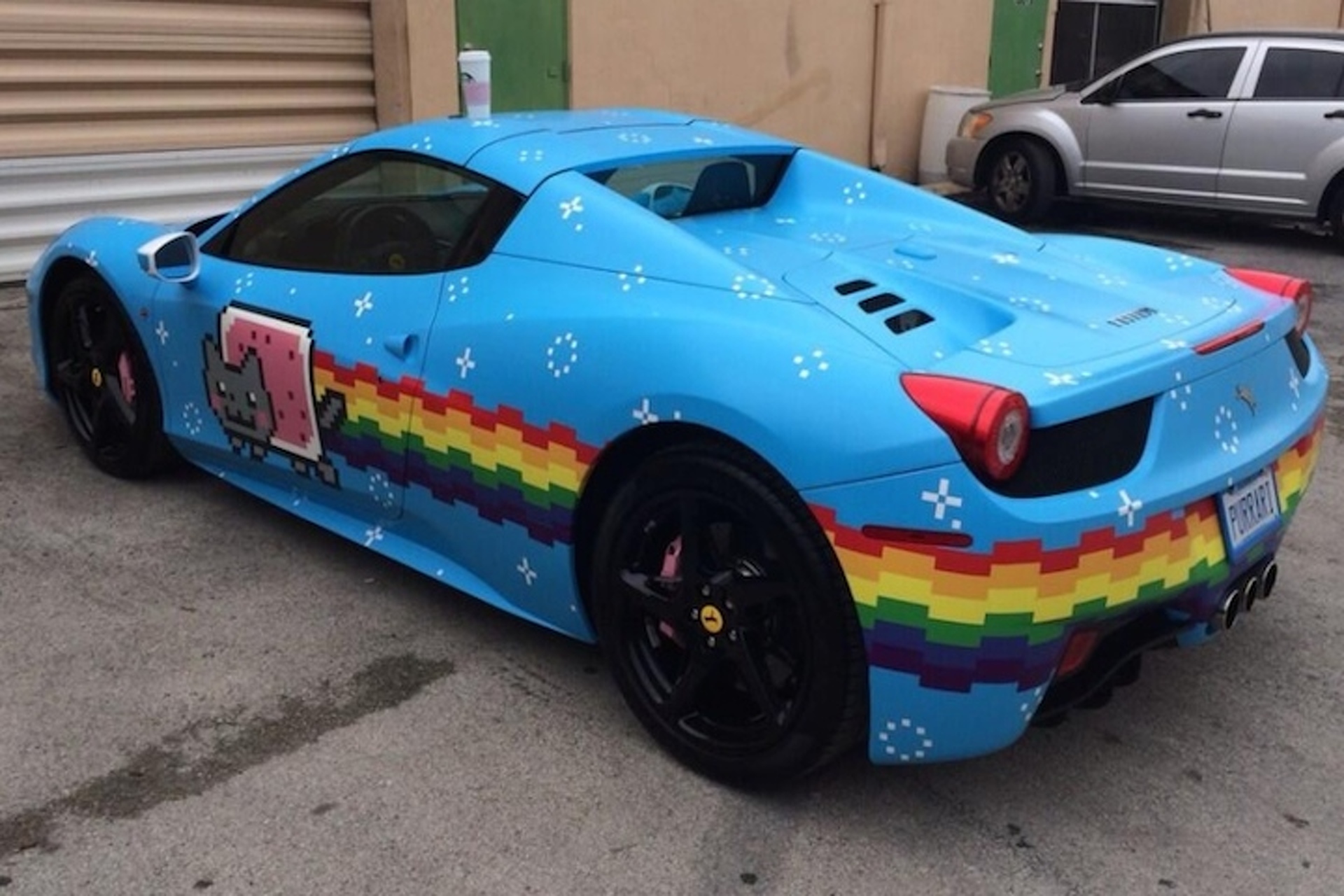 These Audis Are Carrying on Deadmau5's Vibrant Nyan Cat Legacy