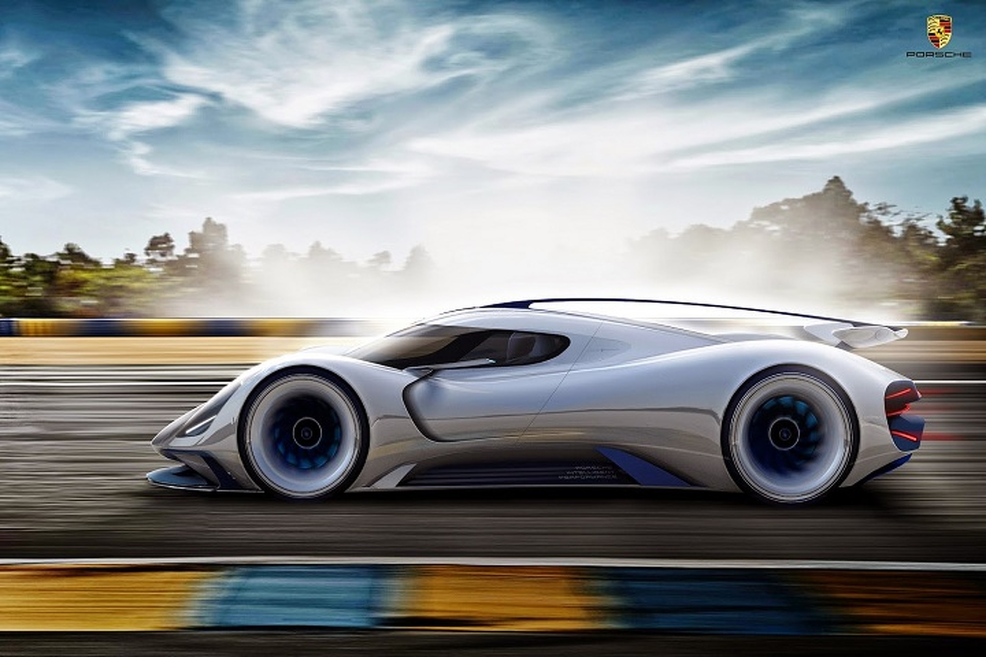 Porsche LeMans Prototype Gets a Gorgeous Rendering