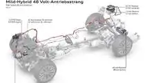 2019 Audi A8 48 Volt elektrik sistemi
