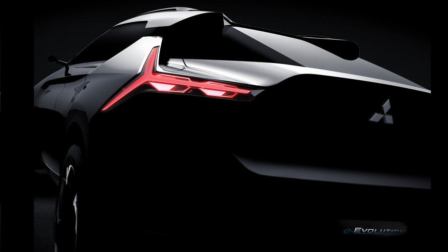 Mitsubishi e-Evolution concept teaser