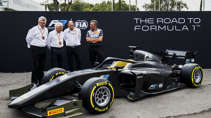 Formula 2 Unveils 2018 Car With Halo