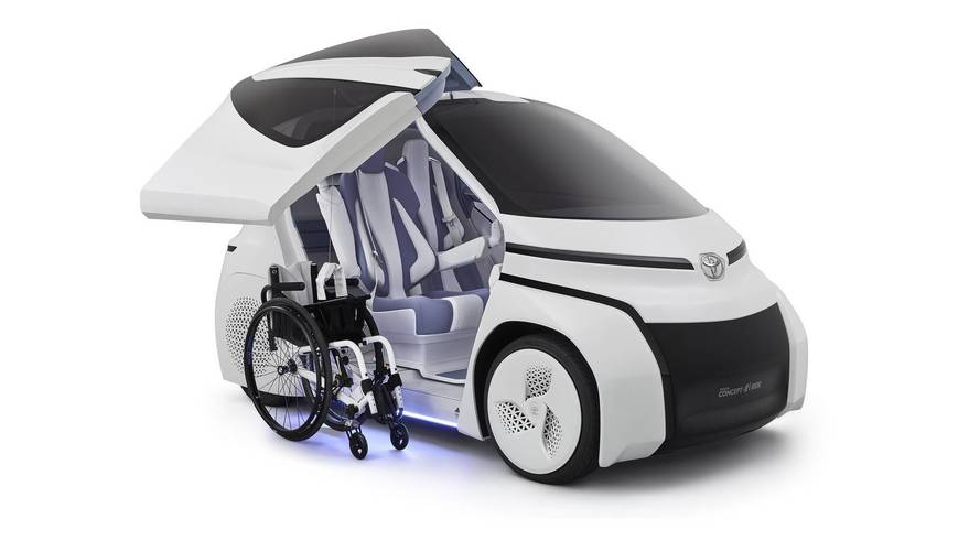 Toyota Concept-i Ride is a city car of the future