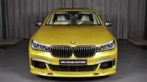 BMW M760Li Austin Yellow
