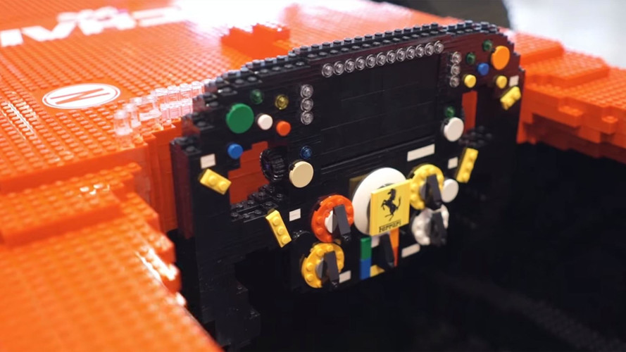 Ferrari SF70H F1 Lego