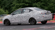 Opel Corsa Sedan casus fotoğrafları - Nürburgring