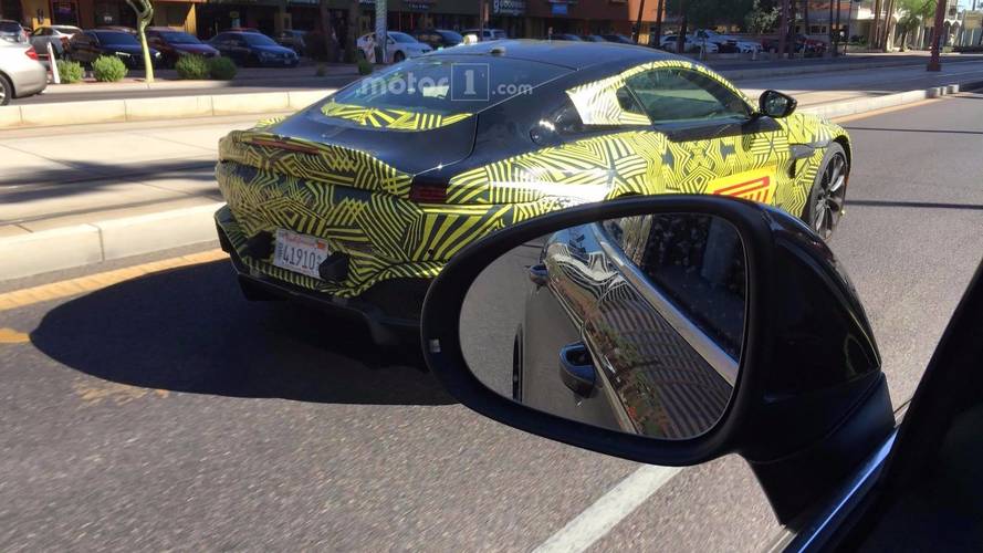 2019 Aston Martin Vantage spy photo