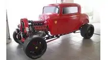 1932 Ford with Ferrari biturbo engine