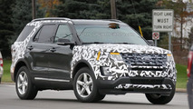 2016 Ford Explorer facelift spy photo