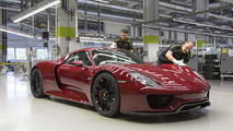 Son Porsche 918 Spyder