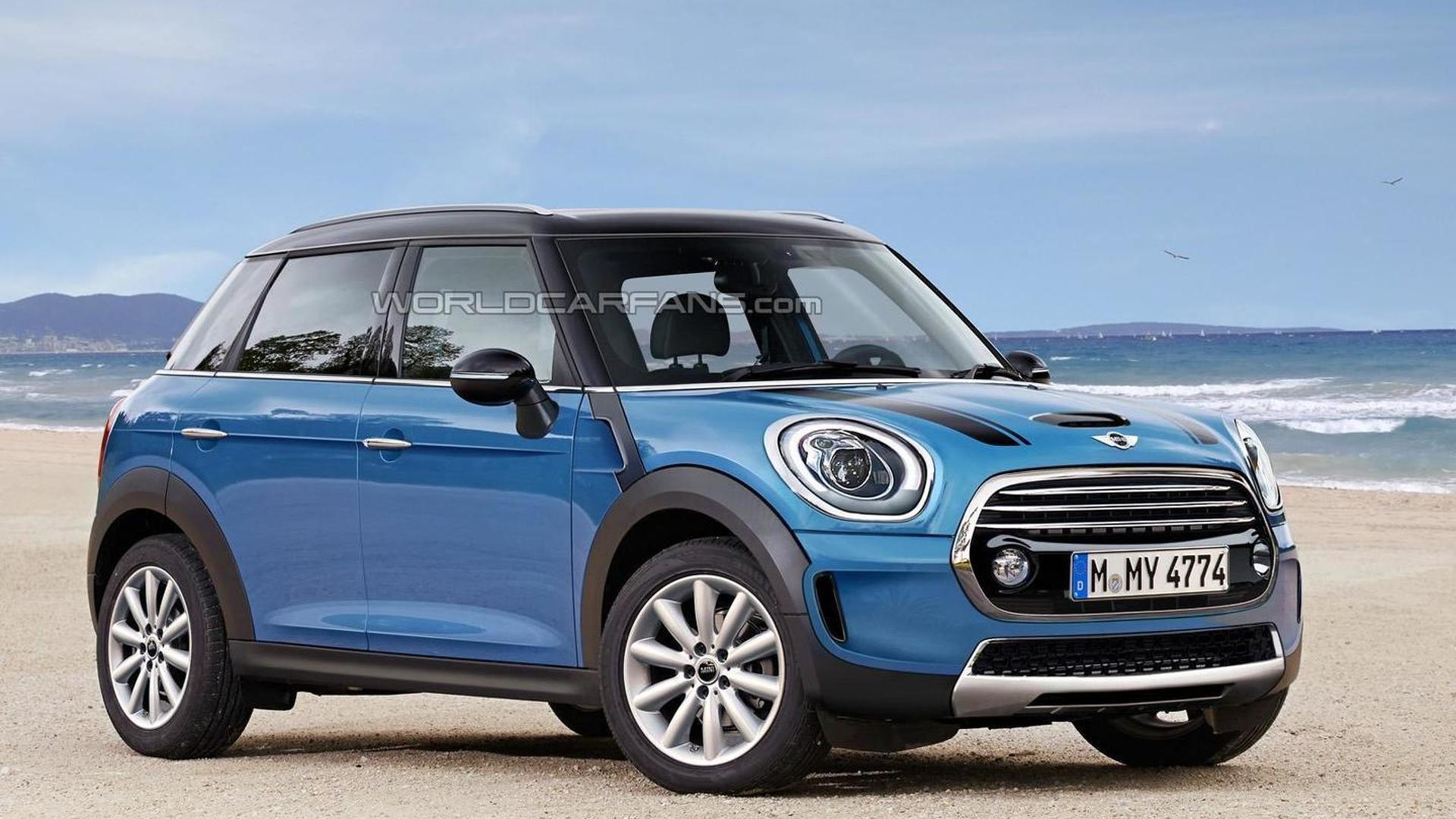 Second Generation Mini Countryman Render Shows Plausible Design