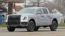 2023 Ford Ranger Front Spy Photos