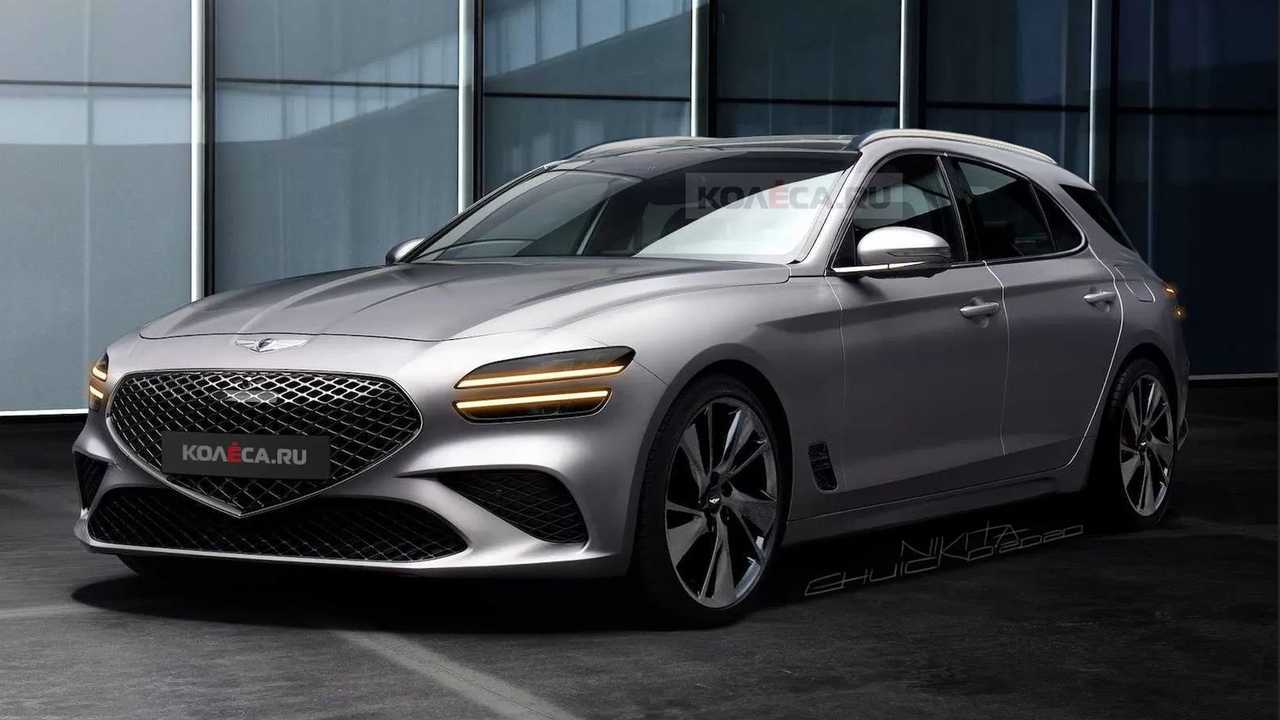 Genesis G70 Wagon Hayali Tasarımı (Render)