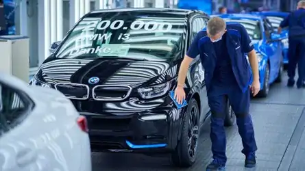 Производство BMW i3 в Лейпциге